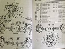 Harley Parts Manual Catalog Book 1949 to 1957 Panhead 45 WL Servi Police