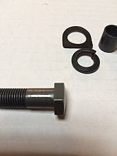 Harley Bicycle Kicker Pedal Parkerized Dome Head Bolt Kit Knucklehead WLA