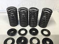 Harley UL Valve Springs Set W/ Collars & Keys OEM# 168-30B 1937-48 USA Made