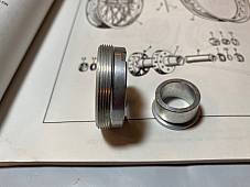 Harley 41201-55 K-Model Sportster Rear Wheel Bearing Lock Nut Kit 1955-78  USA