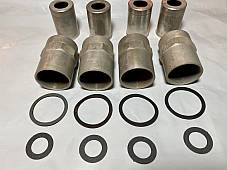Harley WL Servicar O-Ring Valve Spring Covers Cadmium 1941-73 173-41 18239-41