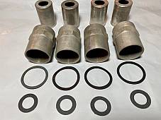 Harley WL Servicar O-Ring Valve Spring Covers Cadmium 1941-73 173-41 18239-41