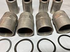 Harley WL Servicar O-Ring Valve Spring Covers Cadmium 1941-73 173-41 18239-41