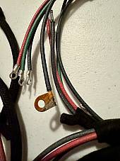 Harley WL 1939-40 Premium Wiring Harness Kit W/ Correct Terminals Cotton Loom