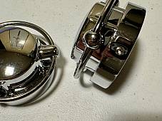Harley Gas Cap Satellite Style Cap Cover Period Custom 36-72 Knucklehead Panhead