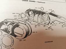 Harley Knucklehead Panhead UL Primary Gasket Kit 36-54 OEM# 60565-36 USA Made