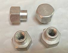 Harley Panhead Luggage Rack Stud Nuts OEM# 53457-52 52-57 Luggage Carrier