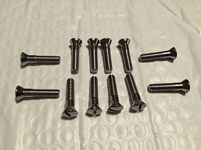 Harley 2341 Knucklehead Panhead Shovel Cam Timing Cover Screws 193669 Chrome