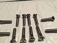 Harley 2341 Knucklehead Panhead Shovel Cam Timing Cover Screws 1936-69 Chrome