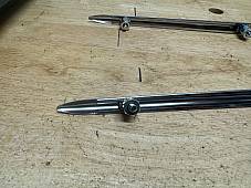 Harley FL FLH Shovelhead Front Fender Tip Trim Kit 1967-72 Electra-Glide