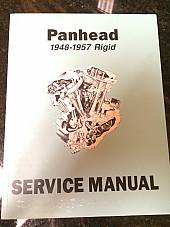 Harley EL FL FLH Service Manual 1948 to 1957 Panhead Rigid Hydra-Glide NEW