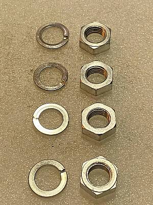 Harley 0136 7831 Knucklehead Rocker Shaft Nuts & Washers 193647 Cad USA