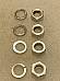 Harley 0136 7831 Knucklehead Rocker Shaft Nuts & Washers 193647 Cad USA