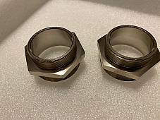 Harley  J JD 61 Manifold Inlet Intake Nipples Nickel 1917-23 OEM# 1112-17 USA