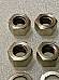 Harley #0120 JD DL Single WL Cylinder Base & Head Stud Nuts 191173 Nickel USA