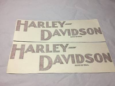 HarleyDavidson 591708 Fuel Gas Petrol Tank Decal JD VL Single 19081932 Retro