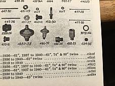 Harley UL WL Oil Pressure Switch Nipple 1938-1940 OEM# 482-38 USA