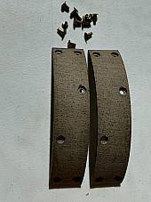 Harley Sportster Superior 41848-64 Front Brake Shoe Lining Pad Kit 1964-72