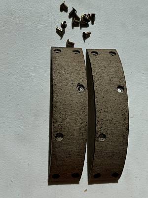 Harley Sportster Superior 4184864 Front Brake Shoe Lining Pad Kit 196472