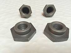 Harley Knucklehead WL Spring Fork Spring Retainers & Acorn Nuts 36-57 Springer