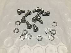 Harley Knucklehead WLA Panhead Linkert Throttle & Choke Screws OEM# 010, 993