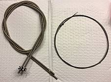 Harley 3334-12 VL JD  Single Nickel Spark & Throttle Cable Coil Set 1912-31 EUR