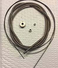 Harley 3334-12 VL JD  Single Nickel Spark & Throttle Cable Coil Set 1912-31 EUR