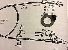 Harley 2568-43 WLC Hand Clutch Lever Clamp Bushing Lockwasher WWII