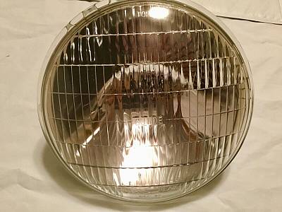 Harley Panhead Guide CycleBeam 12 Volt Sealed Beam 6771748 194959 Headlight