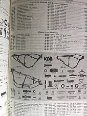 Harley Parts Manual Catalog Book 1930 to 1940 VL D R Knucklehead UL Side Car