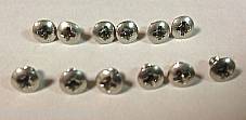 Harley Panhead Servicar K-Model 51 to 54 Tank Emblem Screws Set Of 12