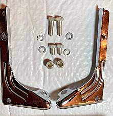 Harley 68603-49 Panhead Spot Lamp Light Mounting Brackets w/ CP 1038 Bolts