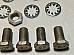 Harley 3948 K Sportster Front Fender Mounting Mount Bolt Kit All 195269 CP Cad