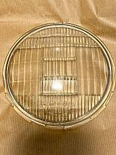 Harley Cycle-Ray Headlamp Lens Knucklehead VL WL UL RL 1935 to 59 W/ Patent Mark