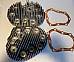 Harley UL VL ULH VLH 940A Aluminum Cylinder Head Set 19361948 Medium Comp Euro