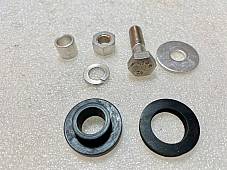 Harley Panhead Bugle Trumpet Horn Front Rubber Mount Kit 54-64 OEM# 69051-54