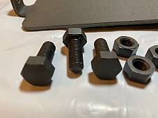 Harley RL RLD W WL WLD Tool Box Mount Plate Bracket Kit 1935-39 3467-35 USA