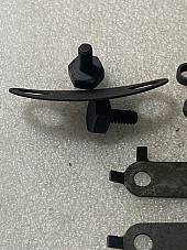 Harley Panhead Horn Mount Kit 1949-1951 Delco 16 Horn Wishbone Frame 10-24 Park