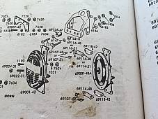 Harley Knucklehead UL WLA Horn Mount Kit 1942-45 Delco 16 Horn Spring Fork Park