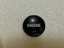 Harley NOS OEM 29228-80 Black Choke Knob FL FX Sportster EVO 1980-up 8-32 thread