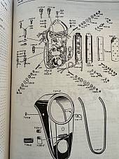 Harley 3491 Dash Terminal Post Kit 47-?? Knucklehead Panhead Shovelhead