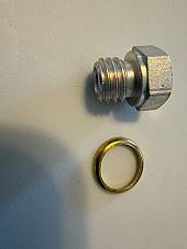 Harley #700 Motor Case Transmission Drain Plug Kit Panhead Shovel Servi 1948-86