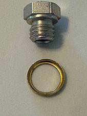 Harley #700 Motor Case Transmission Drain Plug Kit Panhead Shovel Servi 1948-86