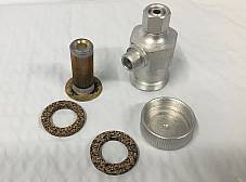 Harley Linkert Panhead Servicar Gas Fuel Line Strainer OEM# 62250-50 1950-65 USA