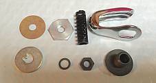 Harley 45 Solo Chrome WL Servi Steering Damper Rebuild Parts Kit 37-57 Dampener