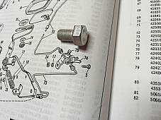 Harley CP-1038 5/16”-24 x 1/2 Bolts 4 OEM 3953 XL FL