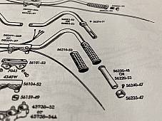 Harley Panhead WL K Model Push Handlebar Throttle Spiral 1949-53 OEM# 56219-48