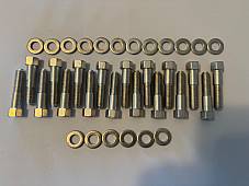 Harley 1936-48 VL & UL Cylinder Head Bolt Kit OEM #14-30B 228 USA Cad Iron Heads