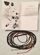 Harley 1926-28 Single Wiring Harness Pea Shooter W/ Horn Sw. A, B, C, AA BA USA