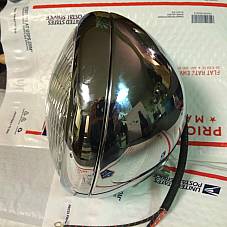 Harley Panhead Hydra-Glide Guide Headlamp Chrome 1949-1959 Servicar Headlight 6V